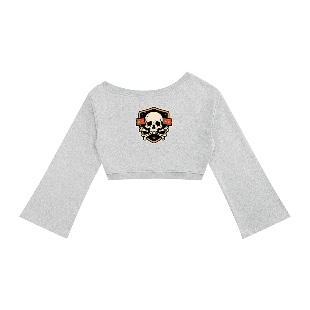 Women's Off-Shoulder Sweatshirt