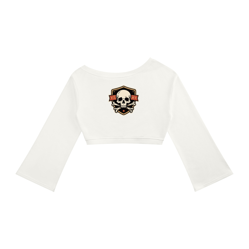Women's Off-Shoulder Sweatshirt