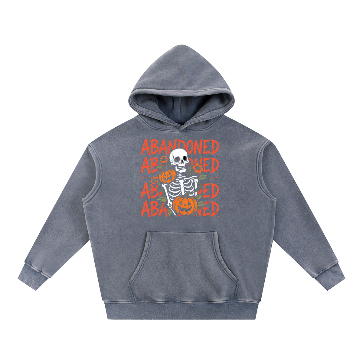 Snow Wash Fleece Oversize Hoodie