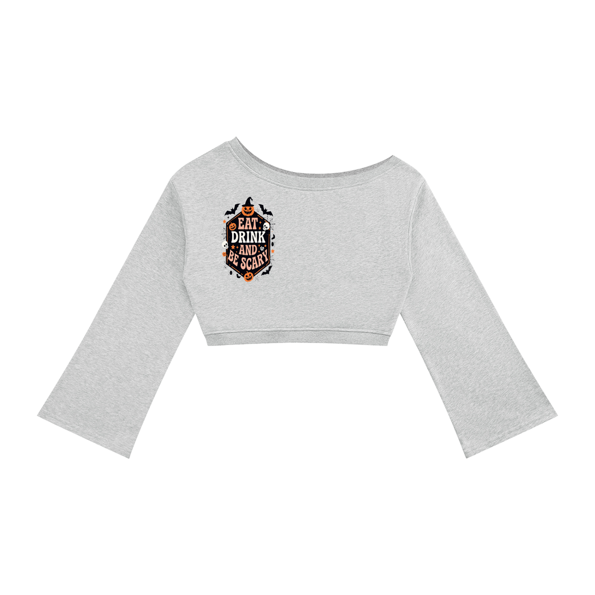 Women's Off-Shoulder Sweatshirt